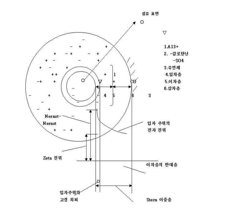 Pile 표면의 이중층과 Zeta-전위