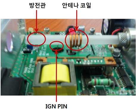 고압 방전구조