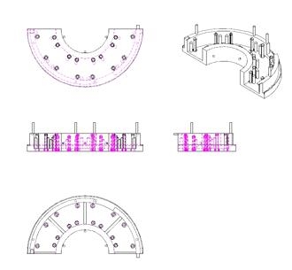 PCB 고정을 위한 기둥