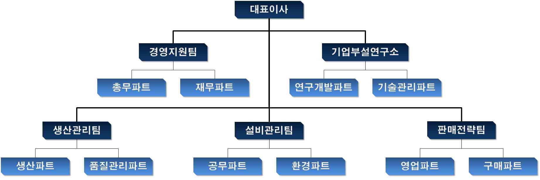 기업 조직도