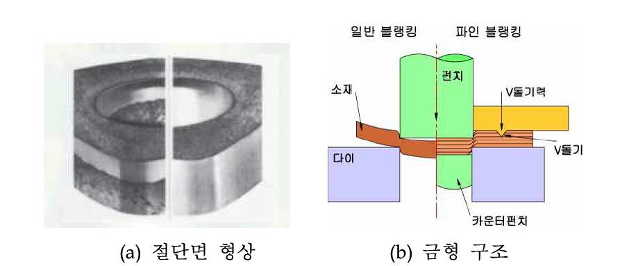 일반 블랭킹과 파인 블랭킹 비교