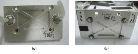 End plate (a) Anode, (b) Cathode