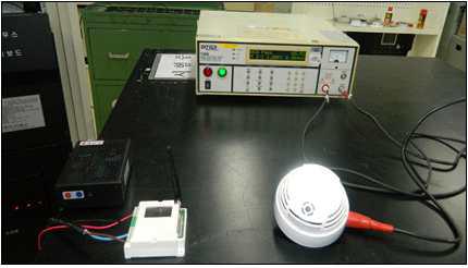 절연내력시험 장면