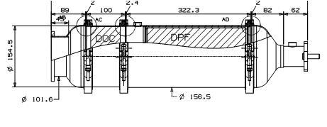 DOC 및 DPF의 설계도면