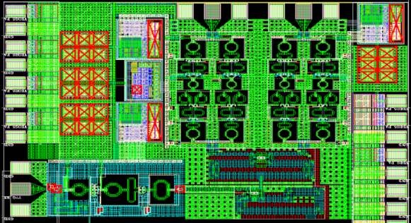 77GHz FMCW RoC 송신단 layout