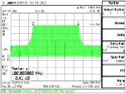 100MHz 대역폭 변조 스펙트럼 응답