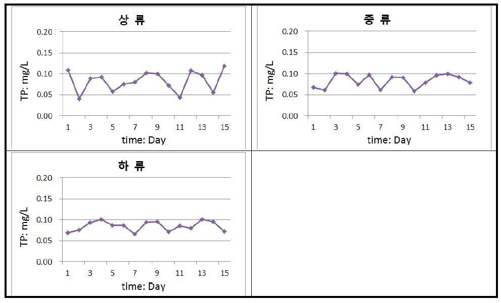 경안천 총인 모의결과