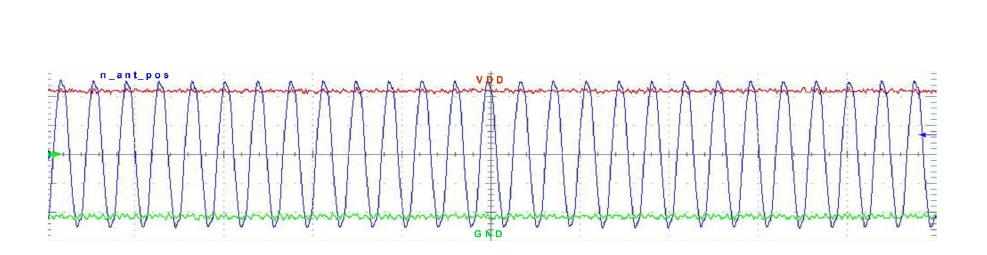 Shunt_IN 신호를 제거한 정류회로 결과(11 V 출력)