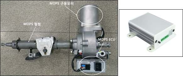 좌 : MDPS 컬럼 / 우 : APM 모듈