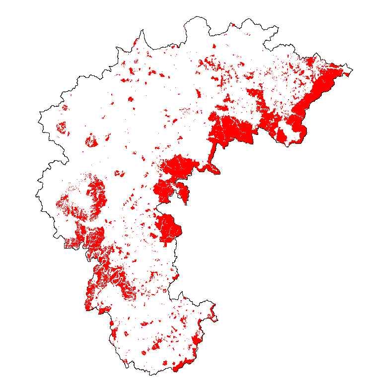 충북지역 제한림 현황