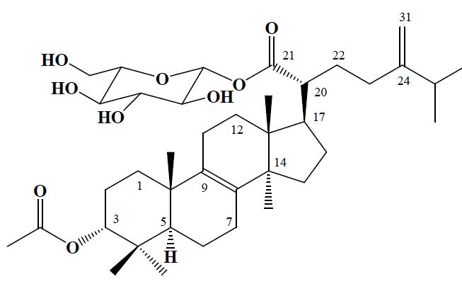 그림 51. 신규 화합물 FC-51-8(= fomitoside K)의 화학구조.