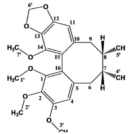 Structure of gomisin N