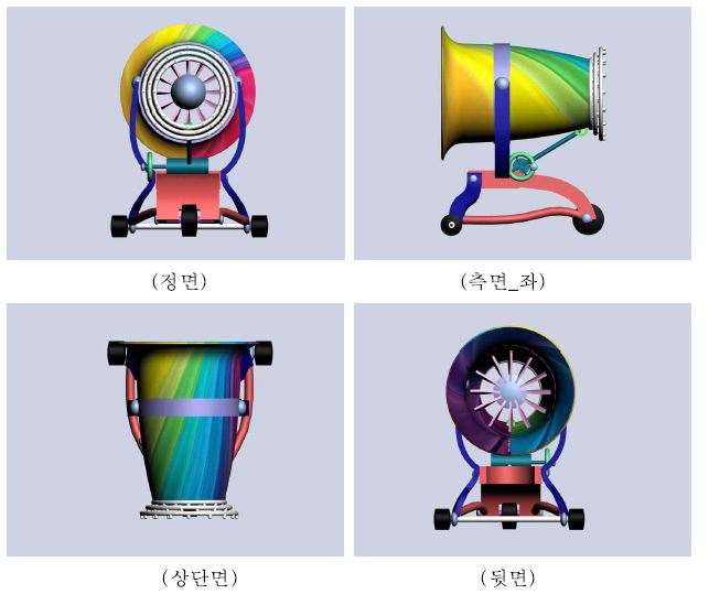 분사건 단면도