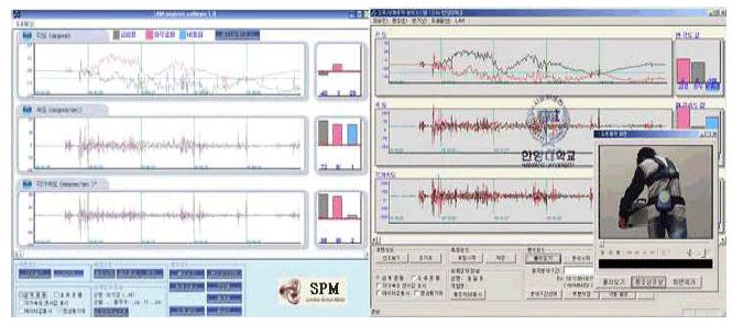 SPM 실행화면 예시