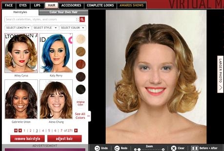 TAAZ Virtual Makeover 소프트웨어