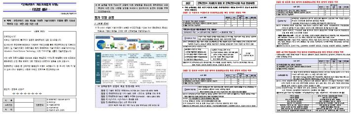 설문 조사서 샘플