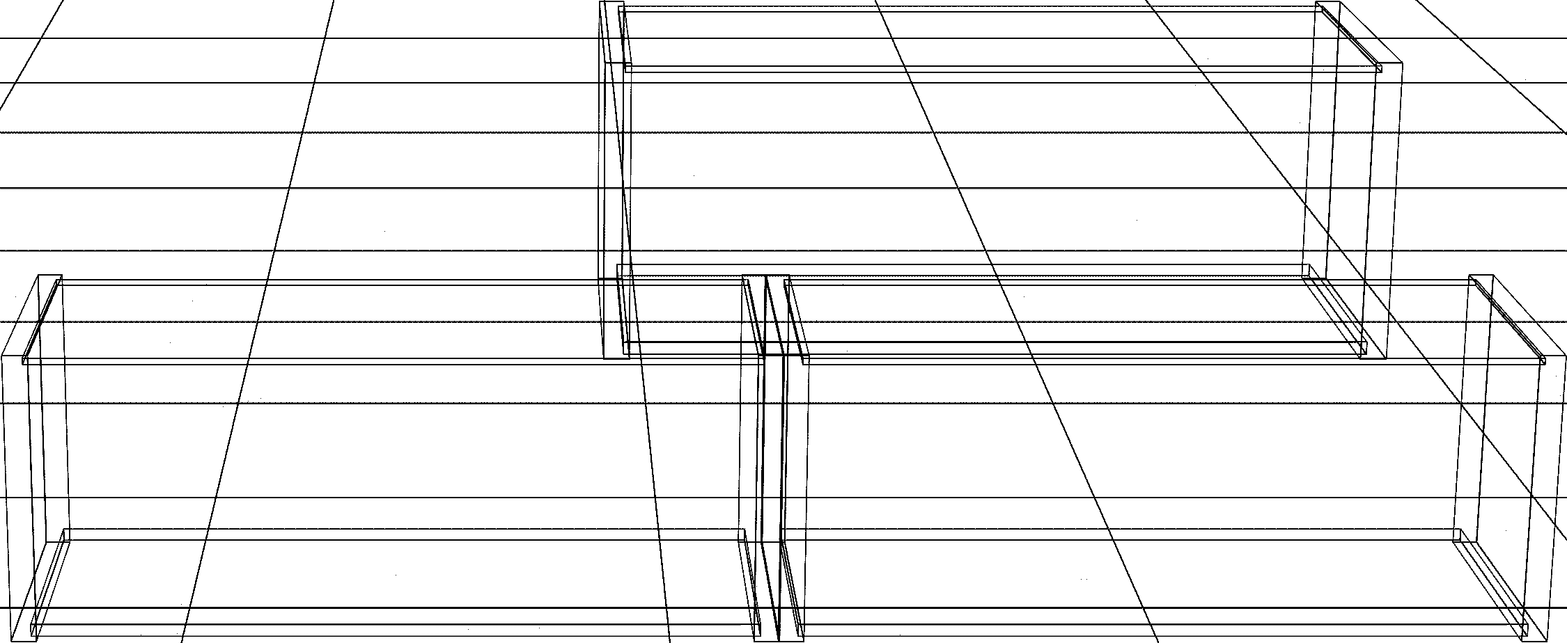 UVmap의 wireframe 상태의 모습