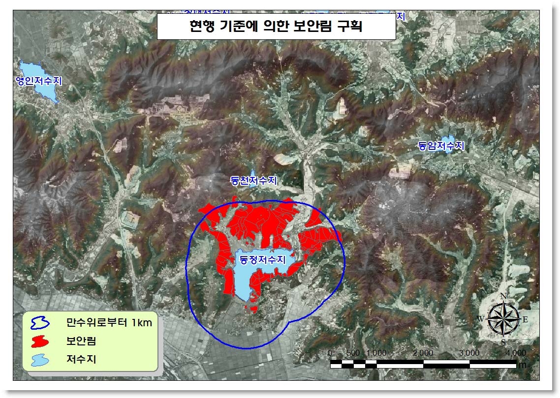 현행기준에 의한 구획