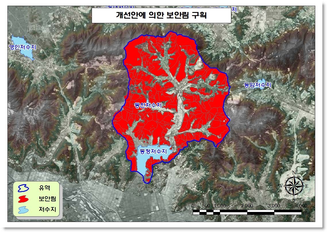 개선안에 의한 구획