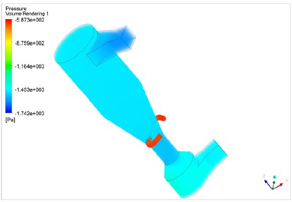 다공판 Injector 600 to 100 mm - Round holes 5 rows pessure drop distribution