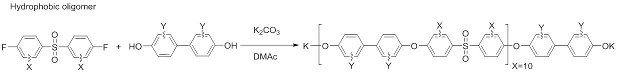 소수성 oligomer 합성