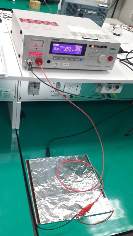 절연시험 구성 및 결과
