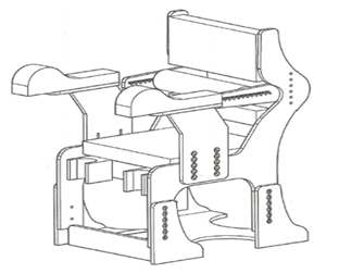 그림 3 의자 시스템