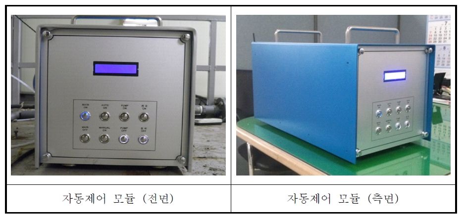 자동제어 모듈의 외형도