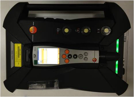 Testo 350K 연소가스 분석기