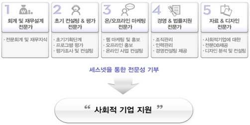 그림 5-2. SESNET의 프로보노 체계