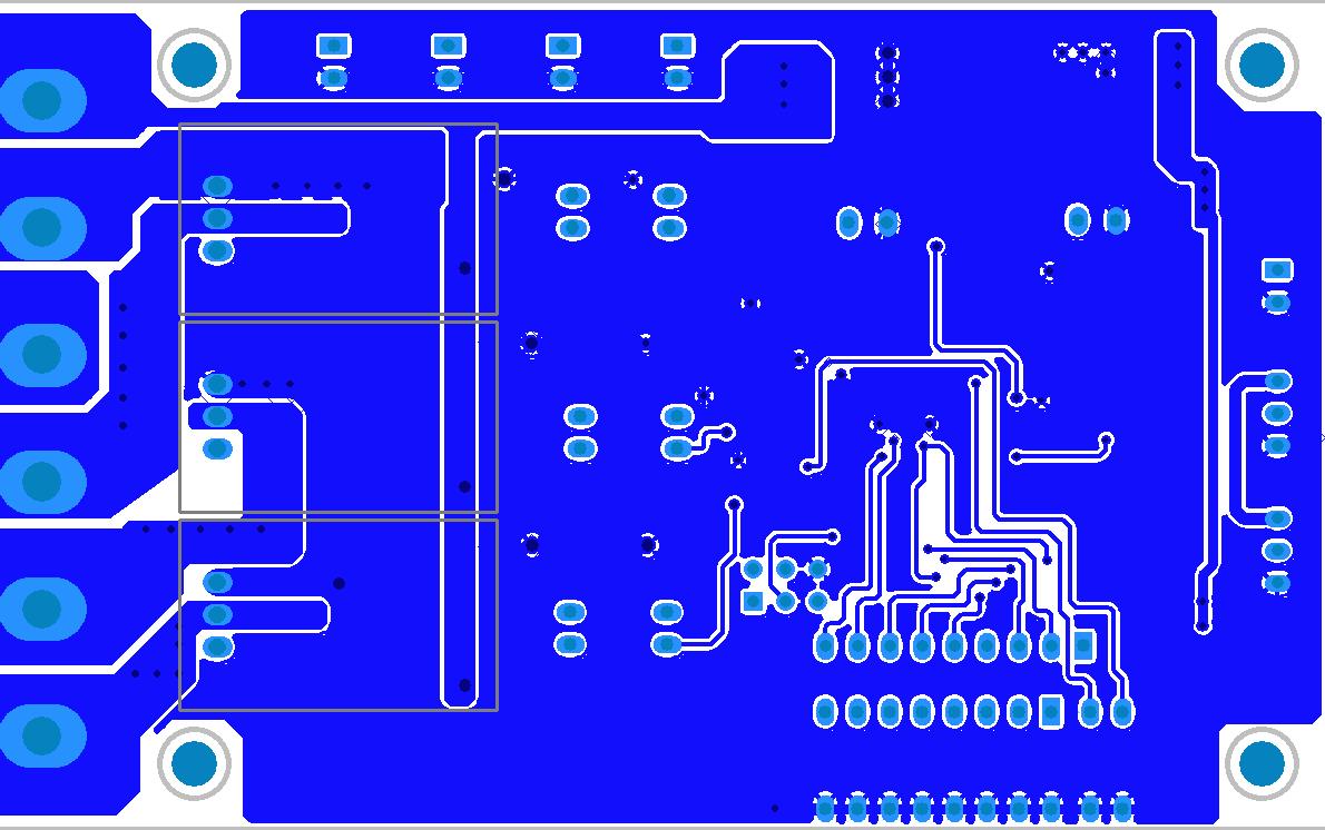 조명제어 시스템 제어회로(Slave Board) PCB 도면(Top elec)