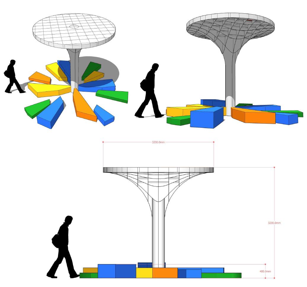 아바타 트리 3D 이미지