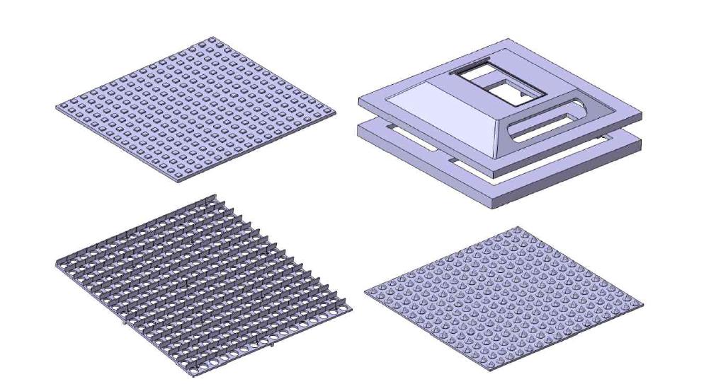 SMD type 실외용 LED 전광 모듈 최적 설계(예)