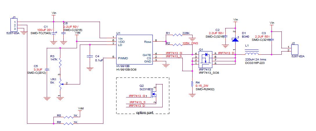 LED Driver 회로도