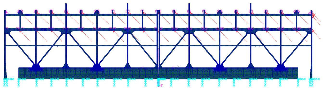 Element Model (Lashing Bridge)