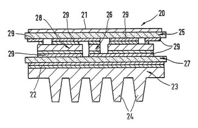 Active rectifier module for three-phase generators of vehicl