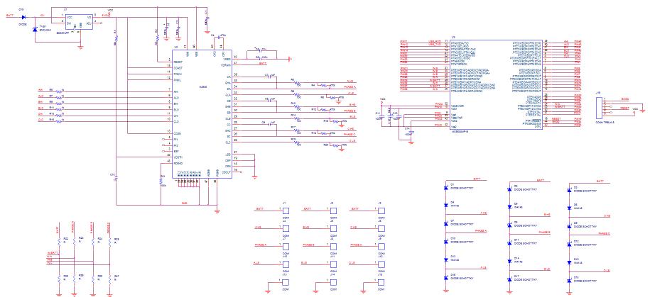 Alternator driver circuit