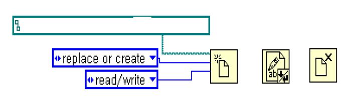 저장 Program