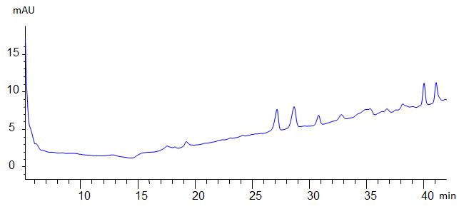 MBR2의 슬러지의 HPLC 결과