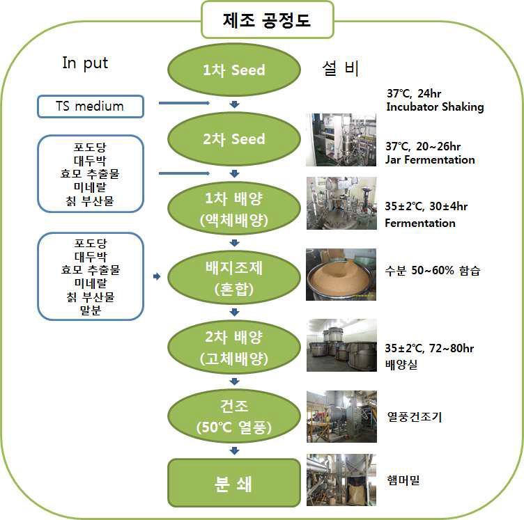 제조공정 모식도