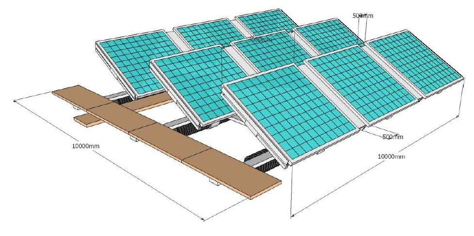 태양광 발전용 부유체