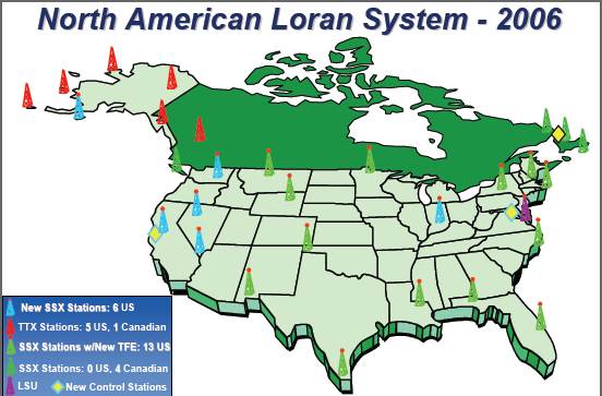 미국의 Loran 시스템 현대화 내용
