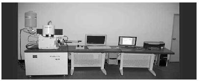 Photograph of FE-SEM equipment