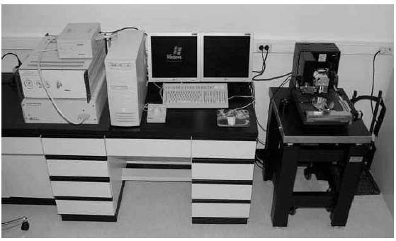 Photograph of AFM equipment