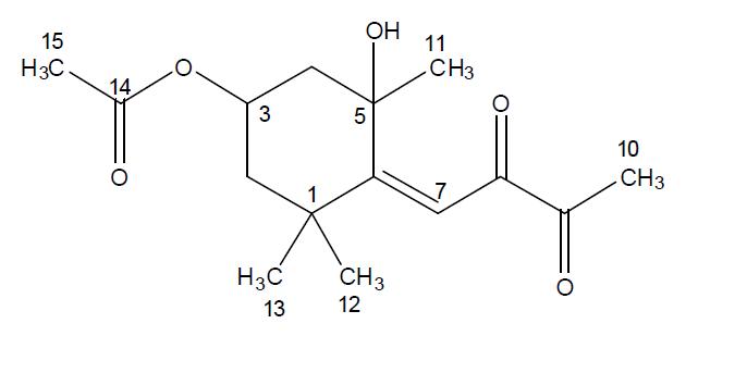trimethylcyclohexylacetateA의 구조