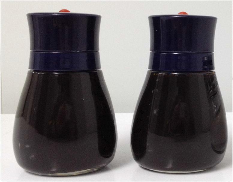 Appearance of pen-shell seasoning sample prepared by use of multi-technologyas water extraction, enzyme hydrolysis and formulation of seasoning materials at pilot plant scale.