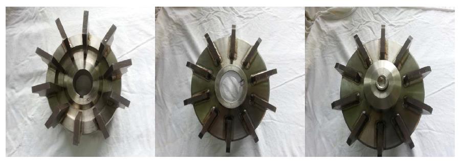 Radial type rotor for ACM.