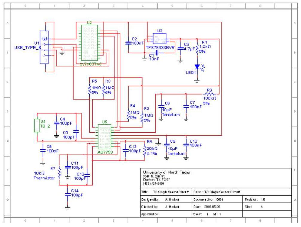 설계된 PCB 도면