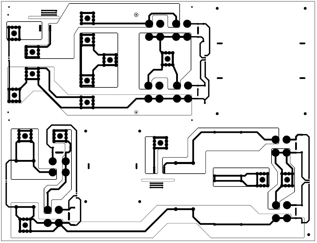 배터리 충·방전 양방향 컨버터 PCB