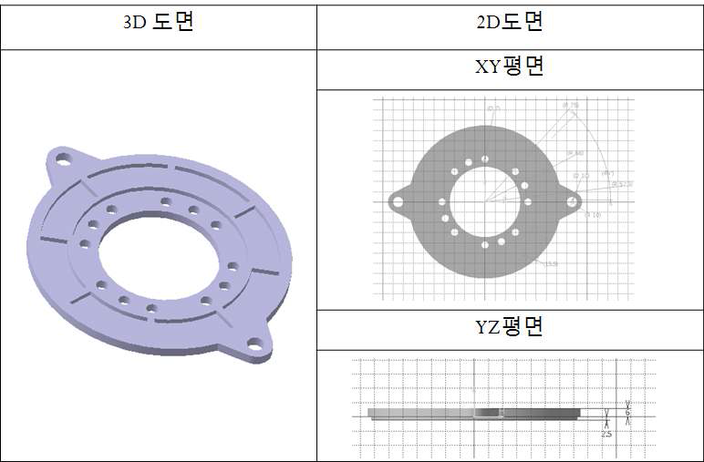 보일러 상부 플레이트